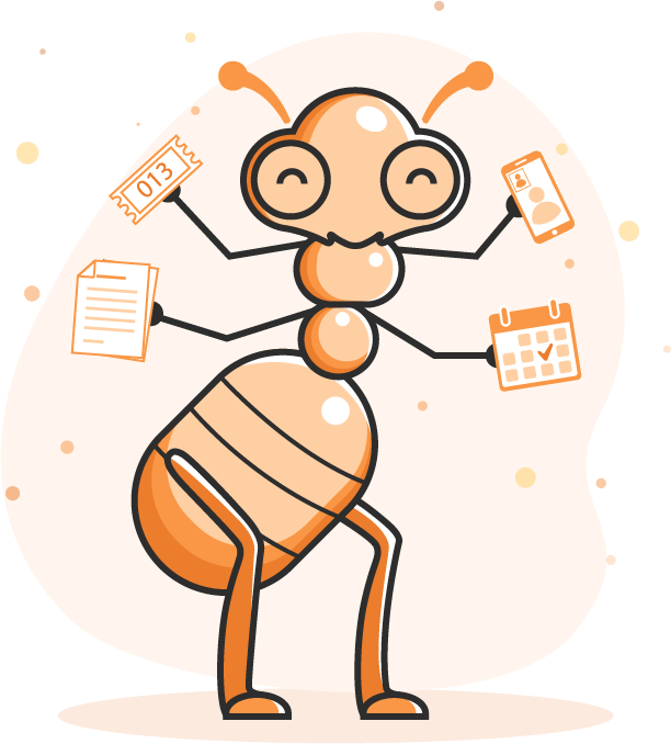 Ant Queue tokens and appointments